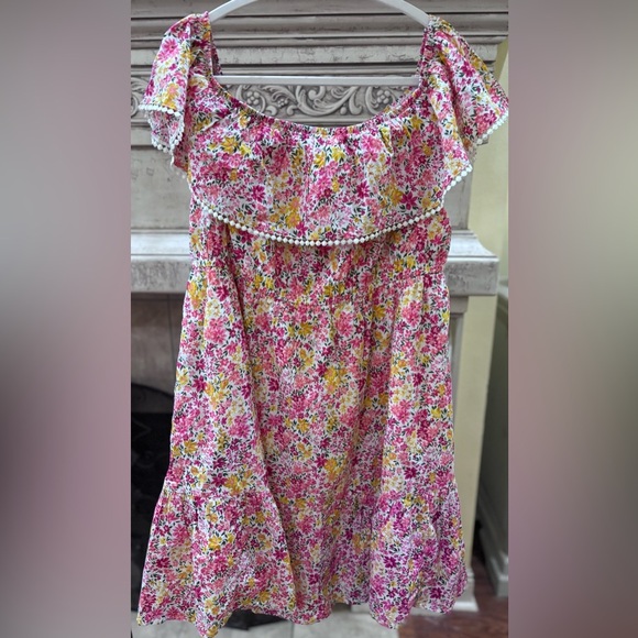 Terra & Sky Dresses & Skirts - NWT Terra & Sky Floral Off The Shoulder Mid-MaxiSundress Size 1X 16W 18W